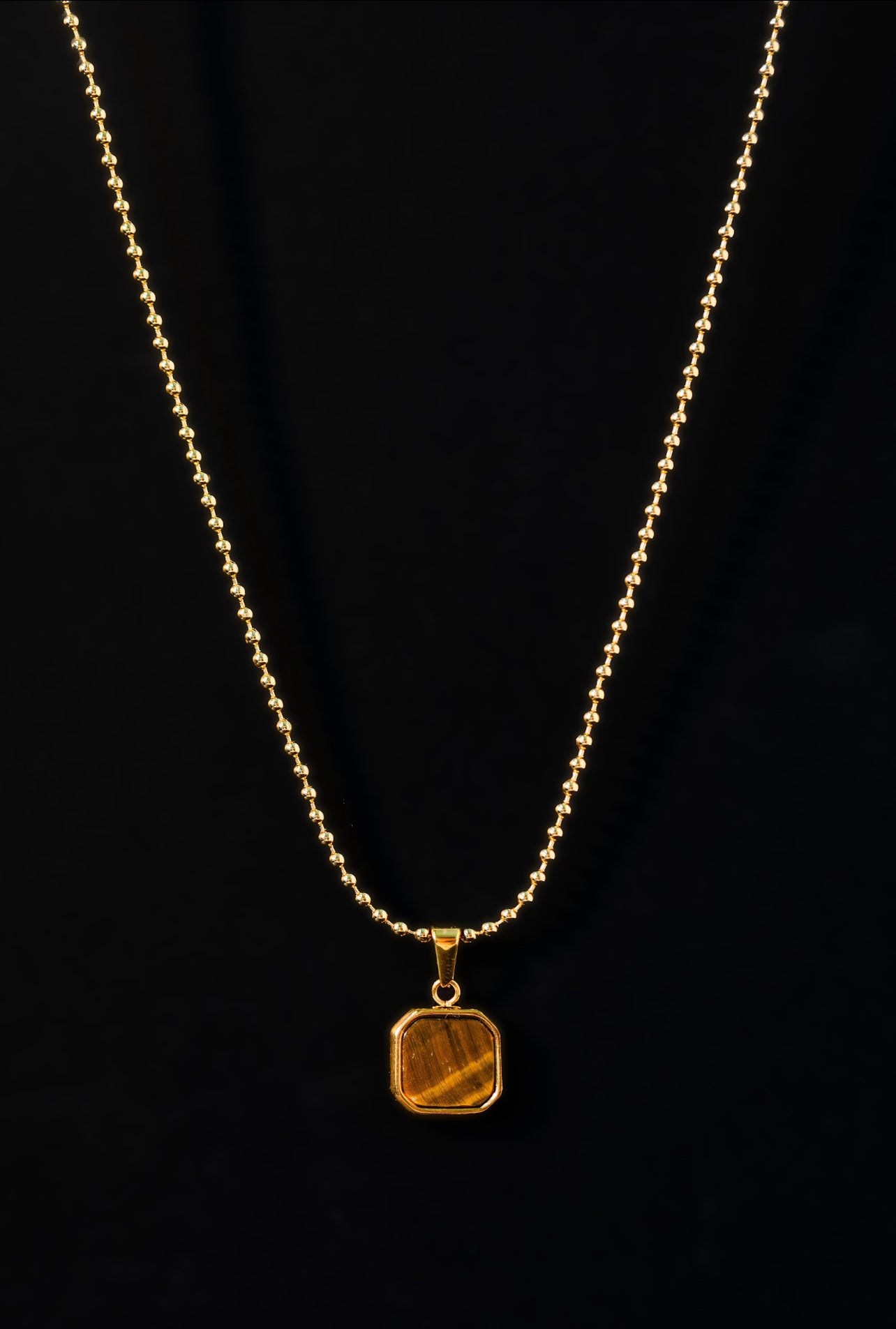 COR Stone Pendant - Brown