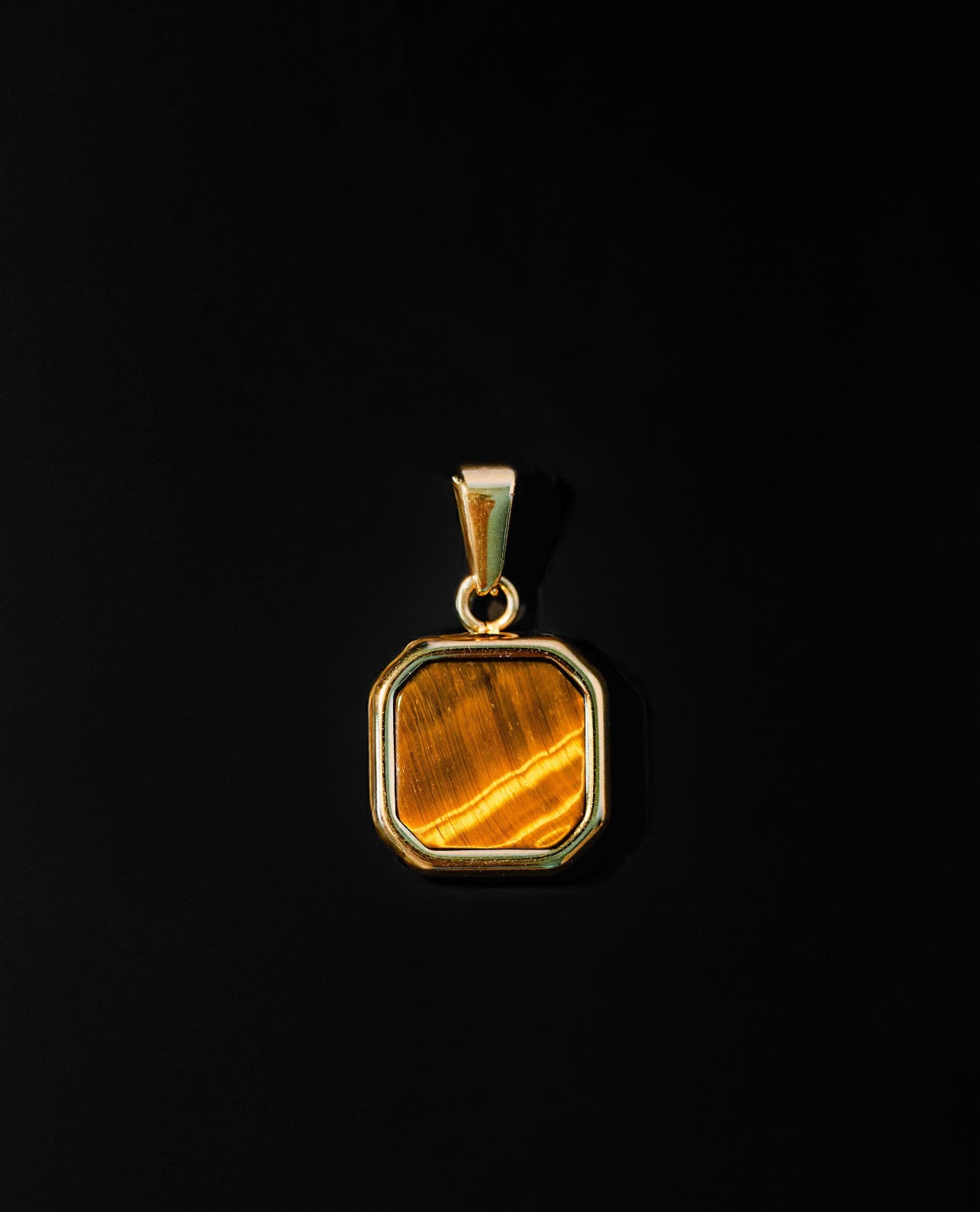 COR Stone Pendant - Brown