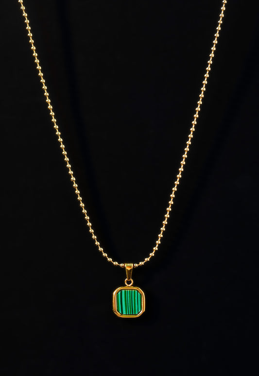 COR Stone Pendant - Green