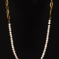 COR Half Chain Pearl Necklace