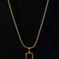 COR Stone Pendant - Black